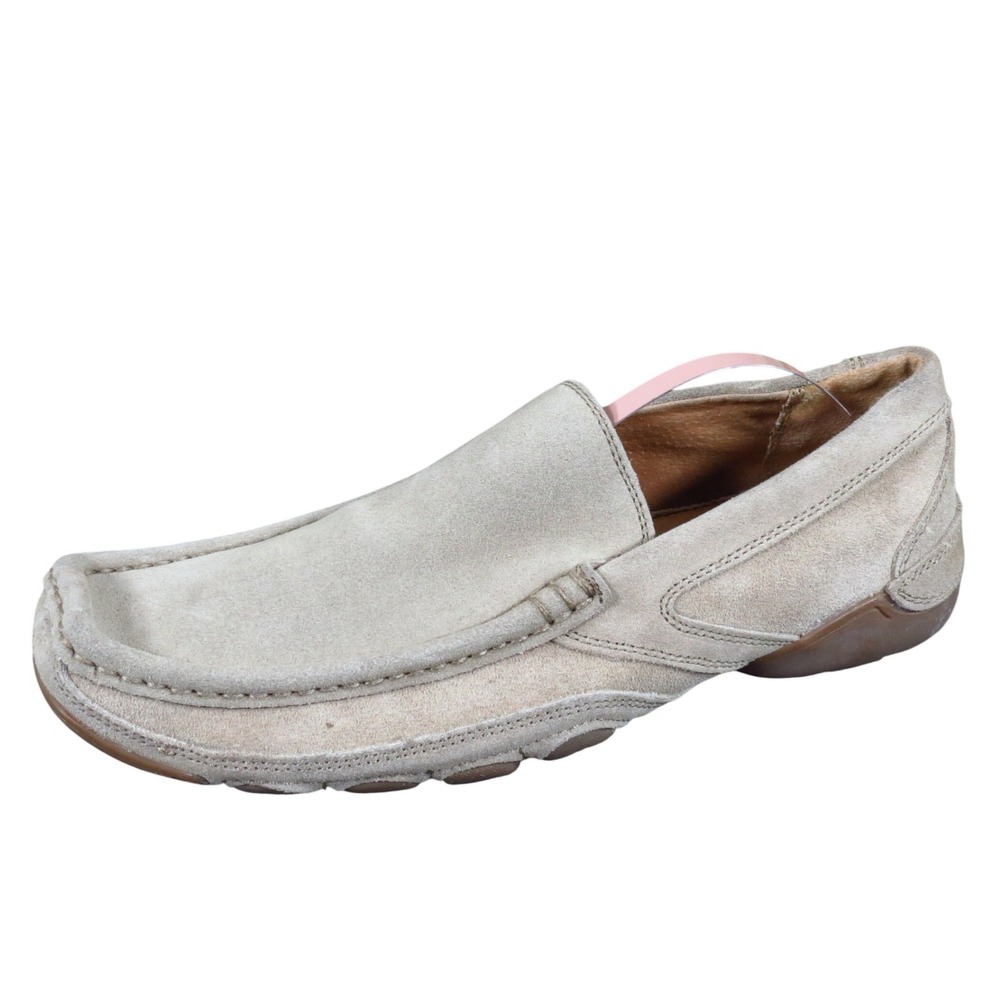 Apt. 9 Aptabousand Men Casual Loafer Size 8 Everyday Tan Suede Slip On Shoe